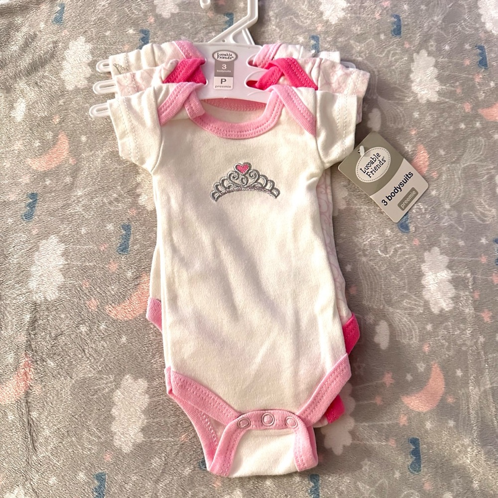Preemie Princess 3 Piece Set